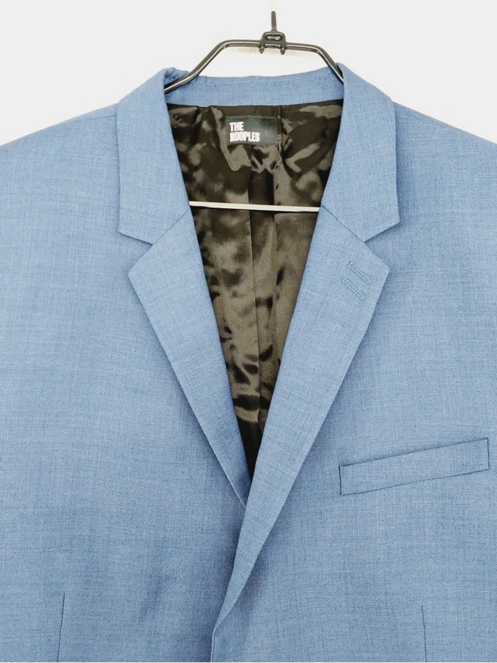 NWT The Kooples Blazer Mens 52 Blue Wool Tailored Single Button Preppy P4932